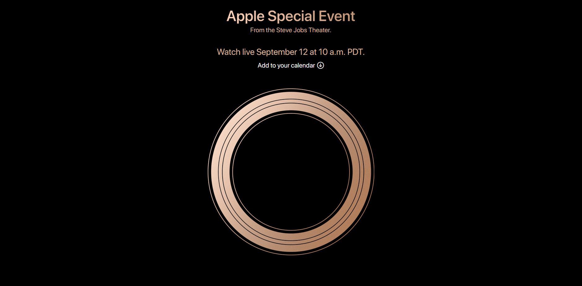 Apple Keynote 12 de septiembre 2018